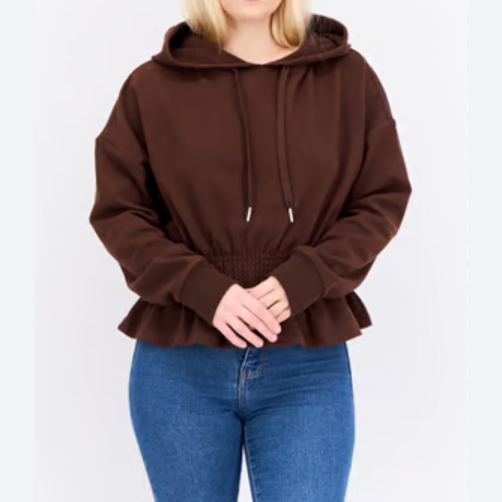 NWT Jason Wu Active
Women Hoodie Plain Long Sleeves Sweatshirt, Sz M